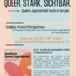 Vorstellung und Diskussion zum Handbuch queere Jugendarbeit mit Folke Brodersen