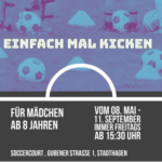 Für Mädchen - Einfach mal kicken