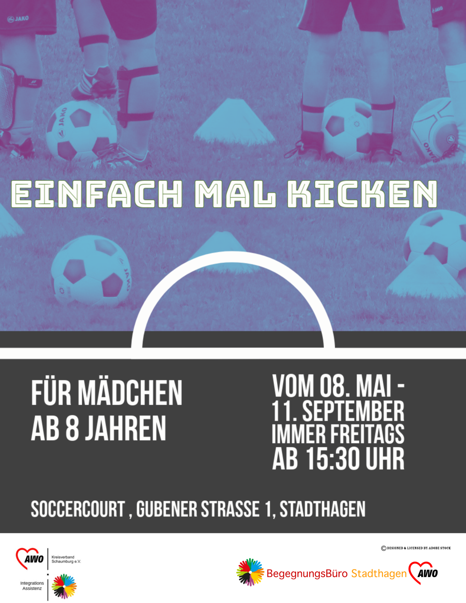 Für Mädchen - Einfach mal kicken